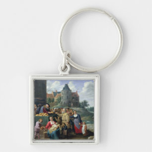 The Seven Acts of Mercy Key Ring