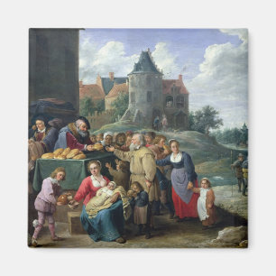 The Seven Acts of Mercy Magnet