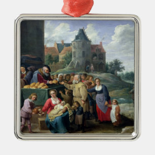 The Seven Acts of Mercy Metal Tree Decoration