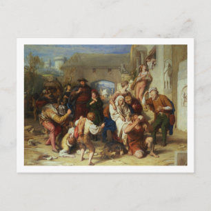 The Seven Ages of Man, 1835-8 (oil) Postcard