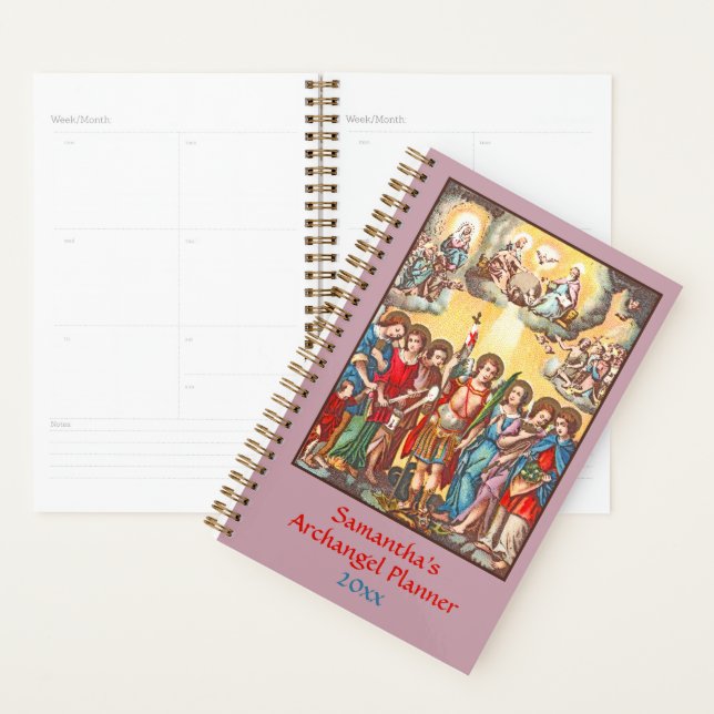 The Seven Archangels (CP 001; Chromolithograph) Planner (Display)