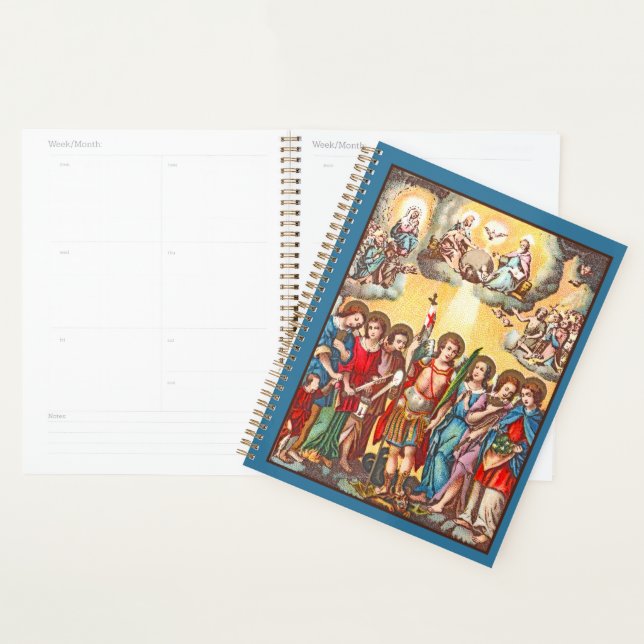 The Seven Archangels (CP 001; Chromolithograph) Planner (Display)