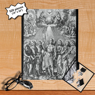 The Seven Archangels (M 034; Engraving) Jigsaw Puzzle