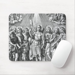 The Seven Archangels (M 034; Engraving) Mouse Mat