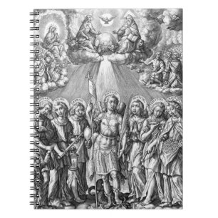 The Seven Archangels (M 034; Engraving) Notebook