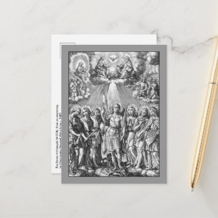 The Seven Archangels (M 034; Engraving) Postcard
