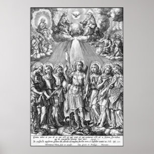 The Seven Archangels (M 034; Engraving) Poster