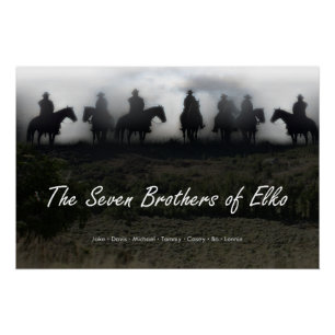 The Seven Brothers of Elko Glossy Poster