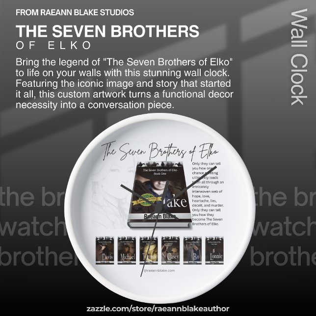 The Seven Brothers of Elko Wall Clock (Creator Uploaded)