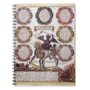 The Seven Deadly Sins (engraving) Notebook