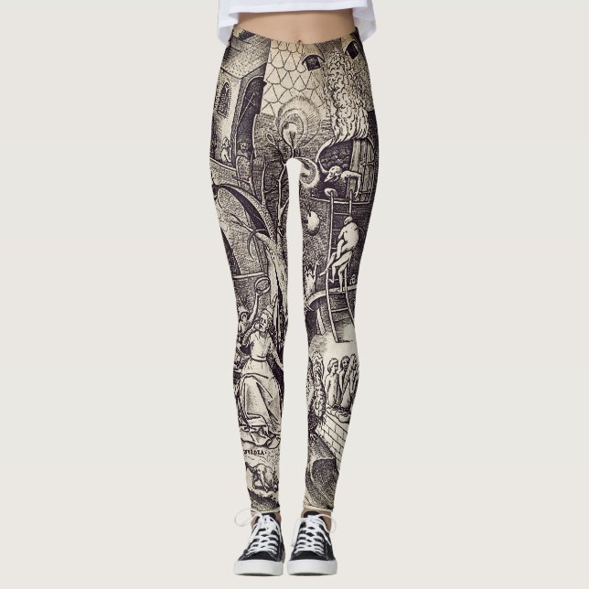 The Seven Deadly Sins - Envy Leggings (Front)