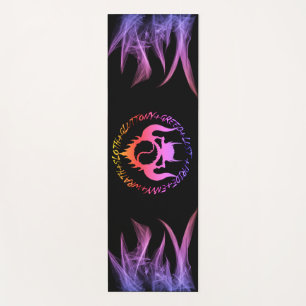 The Seven deadly sins Yoga mat in purple