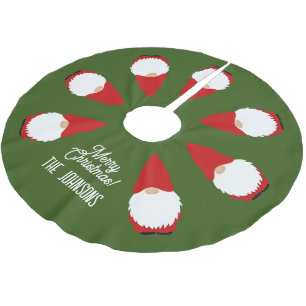 The seven dwarfs custom Christmas tree skirt