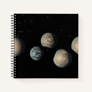 The Seven Earth-Size Planets Of Trappist-1 Notebook