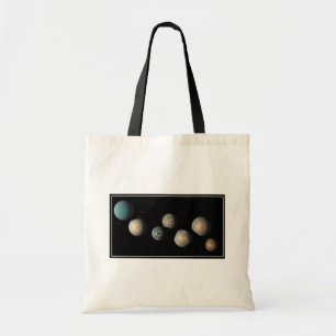 The Seven Earth-Size Planets Of Trappist-1 Tote Bag