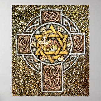 "The Seven Gifts of the Holy Spirit" - pen Poster