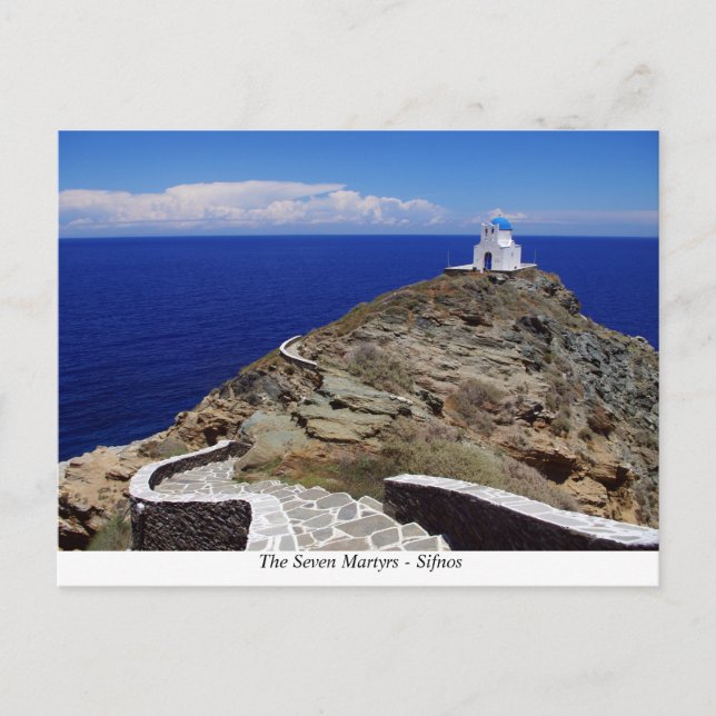 The Seven Martyrs – Sifnos Postcard (Front)