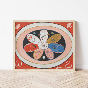 The Seven-Pointed Stars Hilma af Klint Poster