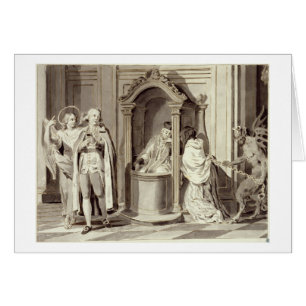 The Seven Sacraments: Confession, 1779 (pen, brown