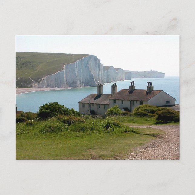 The Seven Sisters, Cuckmere Haven, Sussex Postcard (Front)
