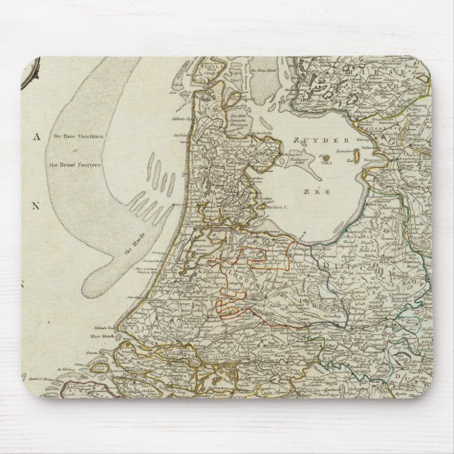 The Seven United Provinces Mouse Mat (Front)