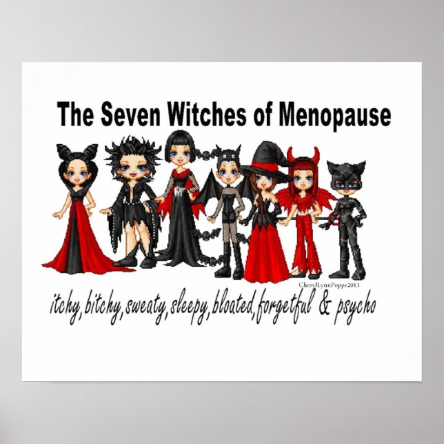 The Seven Witches of Menopause Poster (Front)