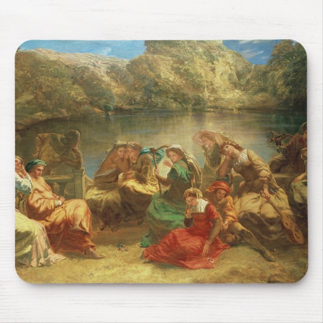 The Seventh day of the Decameron Mouse Mat (Front)