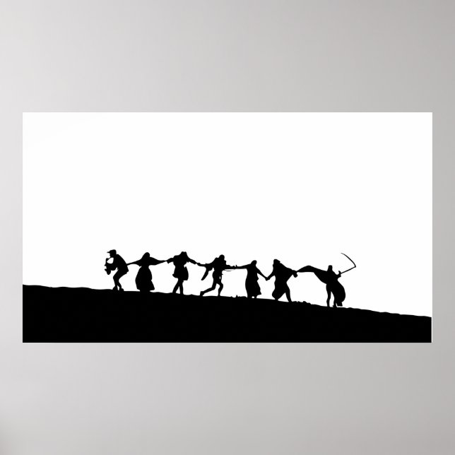 The Seventh Seal Poster (Front)