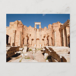 The Severan Basilica, Leptis Magna, Al Khums 2 Postcard