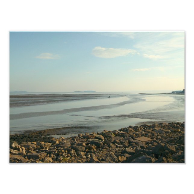 The Severn Estuary Near Cardiff Bay Photo Print (Front)