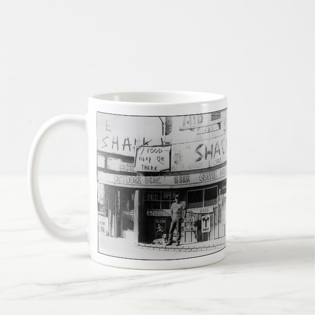 The Shack, Playa del Rey 1972 Coffee Mug (Left)
