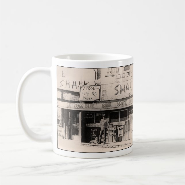 The Shack, Playa del Rey 1972 Coffee Mug (Left)
