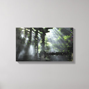 The Shaded Path Small Canvas