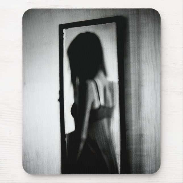 The Shadow Beyond the Mirror Mouse Mat (Front)