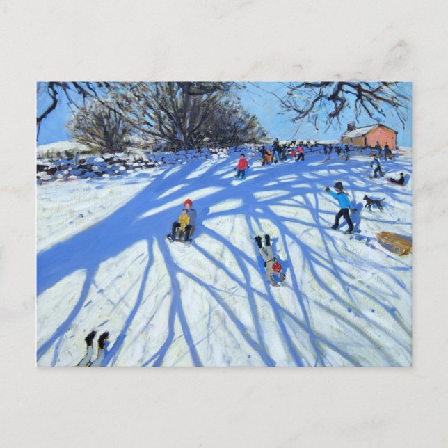 The shadow Derbyshire Postcard (Front)