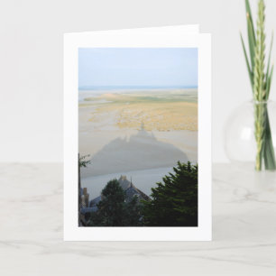 THE SHADOW OF MONT ST MICHEL Card