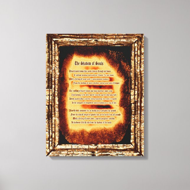The Shadow of Souls Canvas Print (Front)