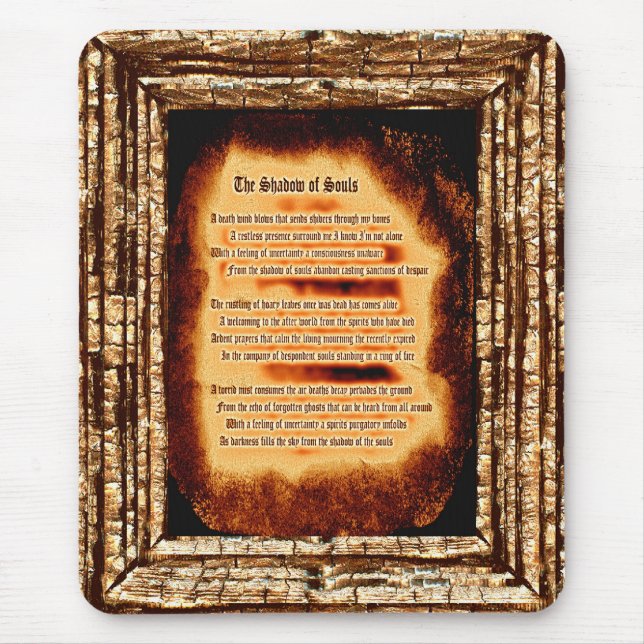 The Shadow of Souls Mouse Mat (Front)