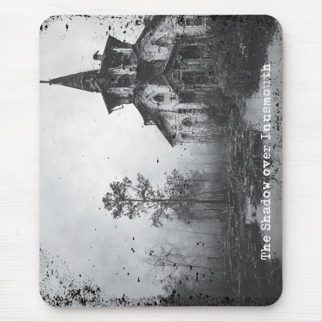 The Shadow over Innsmouth Lovecraft Cthulhu Mythos Mouse Mat (Front)