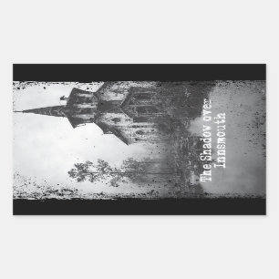 The Shadow over Innsmouth Lovecraft Cthulhu Mythos Rectangular Sticker