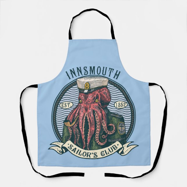 The Shadow over Innsmouth Lovecraft Cthulhu Sailor Apron (Front)