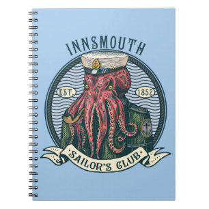 The Shadow over Innsmouth Lovecraft Cthulhu Sailor Notebook