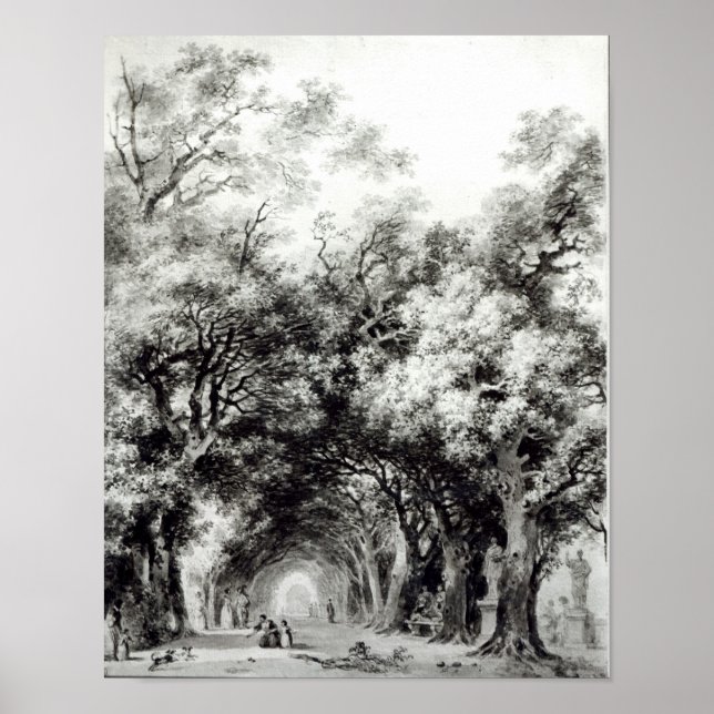 The shady alley, c.1773-74 poster (Front)