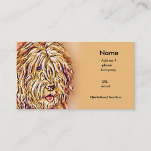The Shaggy Dog Business Card