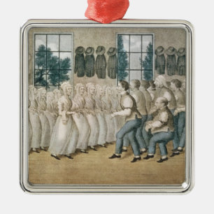 The Shakers near Lebanon Metal Tree Decoration