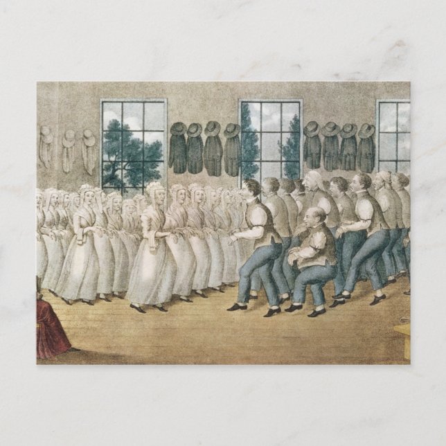 The Shakers near Lebanon Postcard (Front)