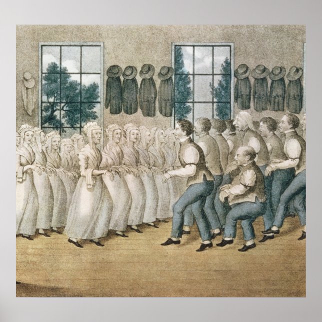 The Shakers near Lebanon Poster (Front)