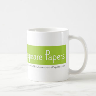 The Shakespeare Papers coffee mug