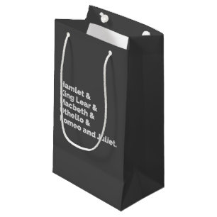 The Shakespeare Plays I Small Gift Bag