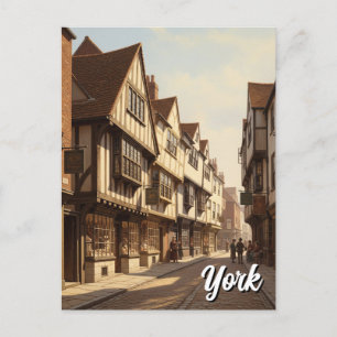 The Shambles in York England Postcard